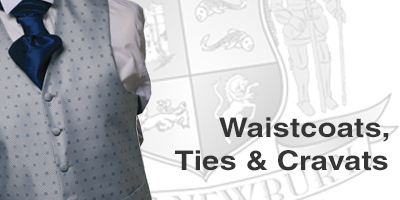 Suit Hire Newbury Berkshire - Waistcoats, Ties and Cravats