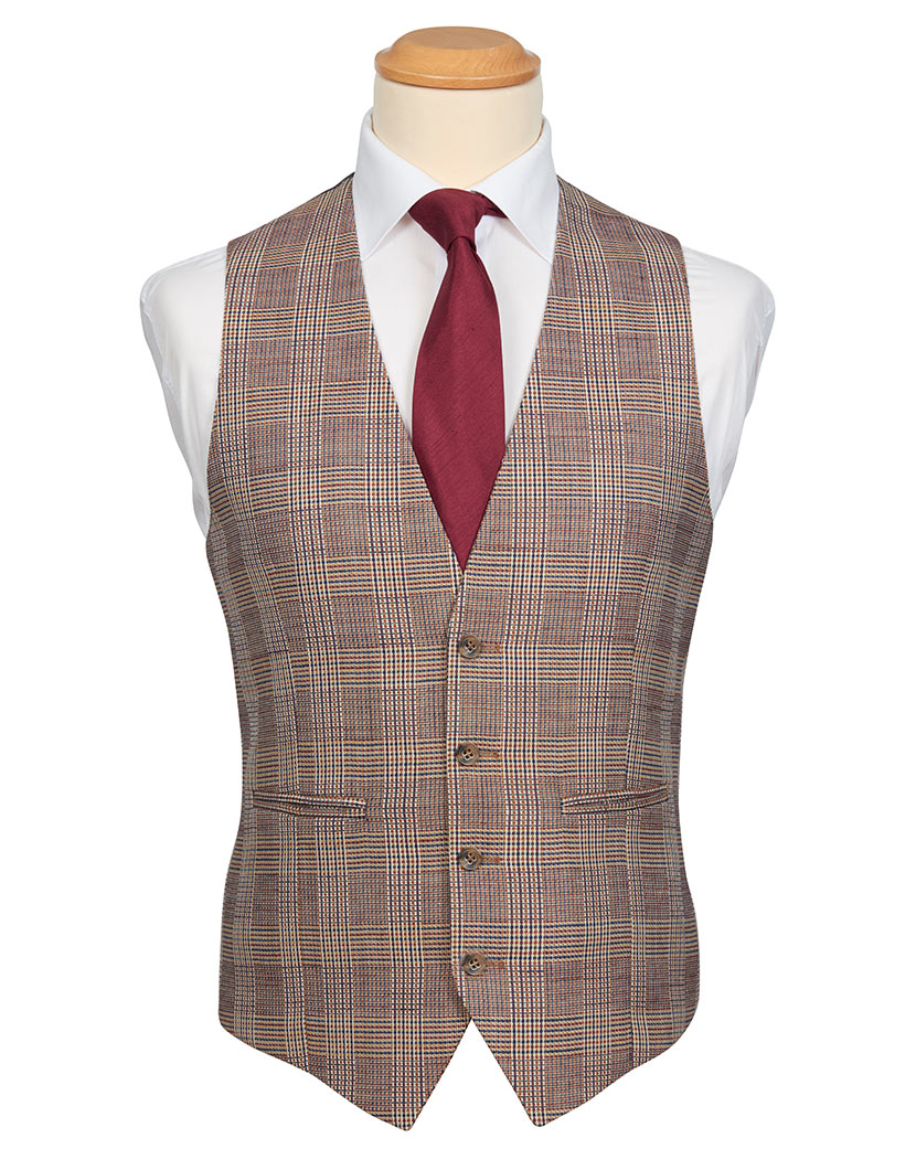Mulberry Brown Waistcoat
